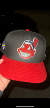 Load image into Gallery viewer, NEW ERA 59FIFTY CLEVELAND INDIANS WAHOO 1997 WORLD SERIES PATCH
