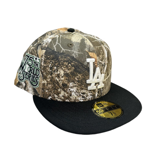 Los Angeles Dodgers 59FIFTY 75th World Series Black/Gold Fitted