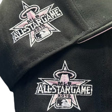 Load image into Gallery viewer, NEW ERA 59FIFTY ANAHEIM ANGELS 2010 ALL STAR GAME PATCH PINK BOTTOM
