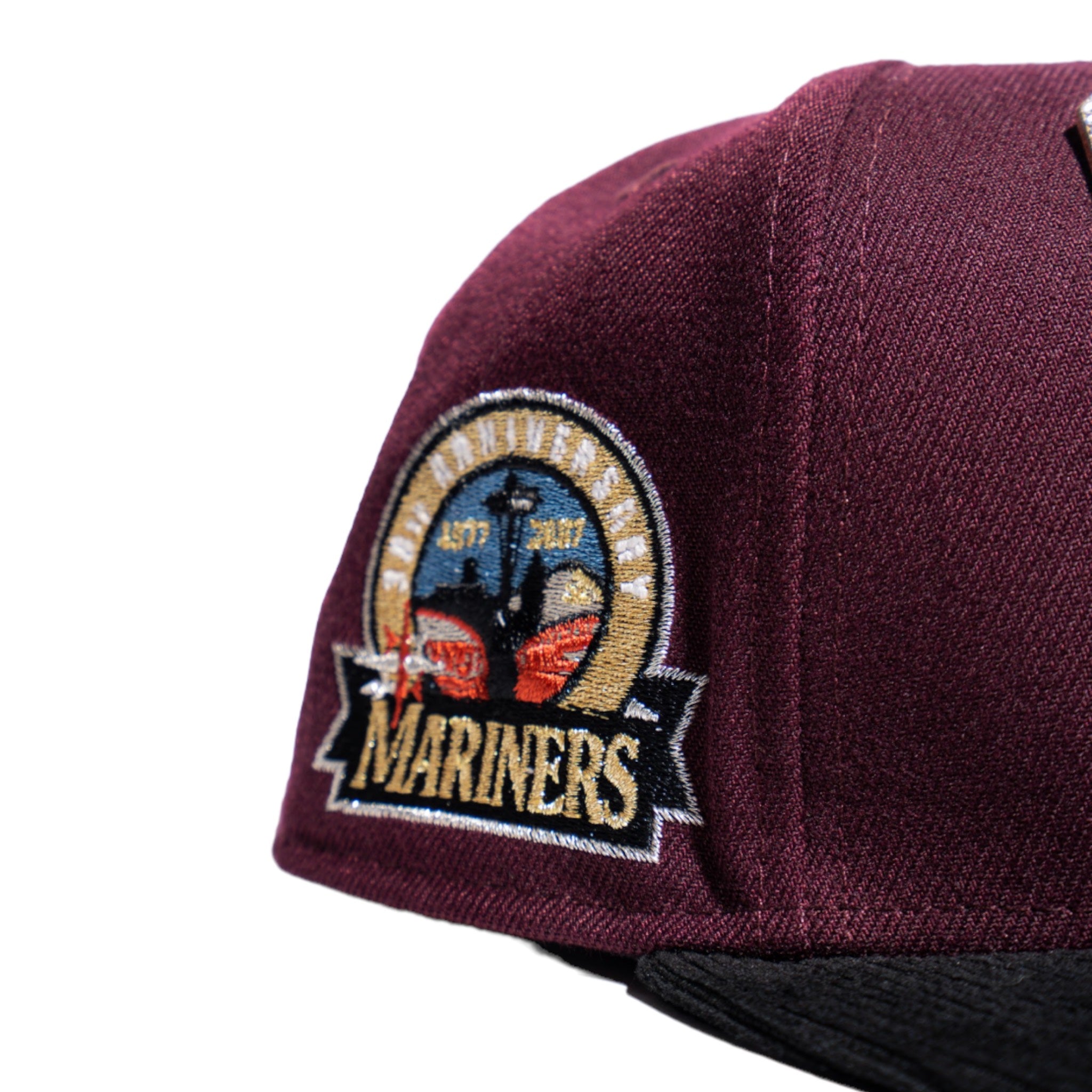 NEW ERA 59FIFTY VINO PACK SEATTLE MARINERS 30TH ANNIVERSARY PATCH HAT ...